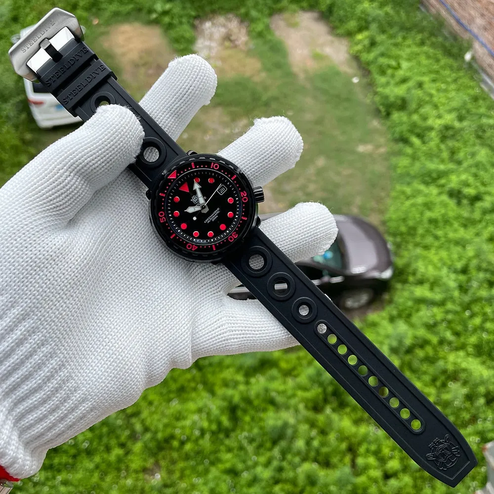 STEELDIVE SD1975XT Colorful Tuna Mechanical Watch