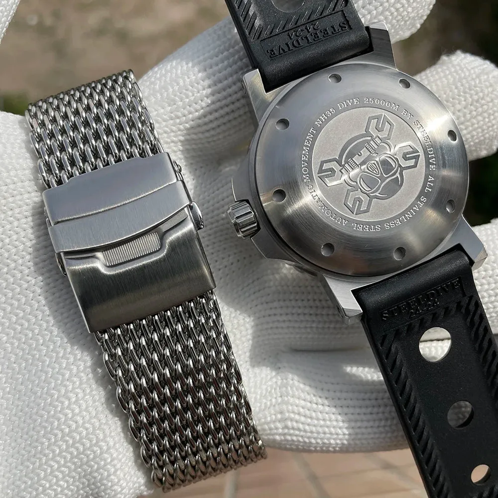 Steeldive SD1982 Big Size 46.5MM 25000M Diver Watch