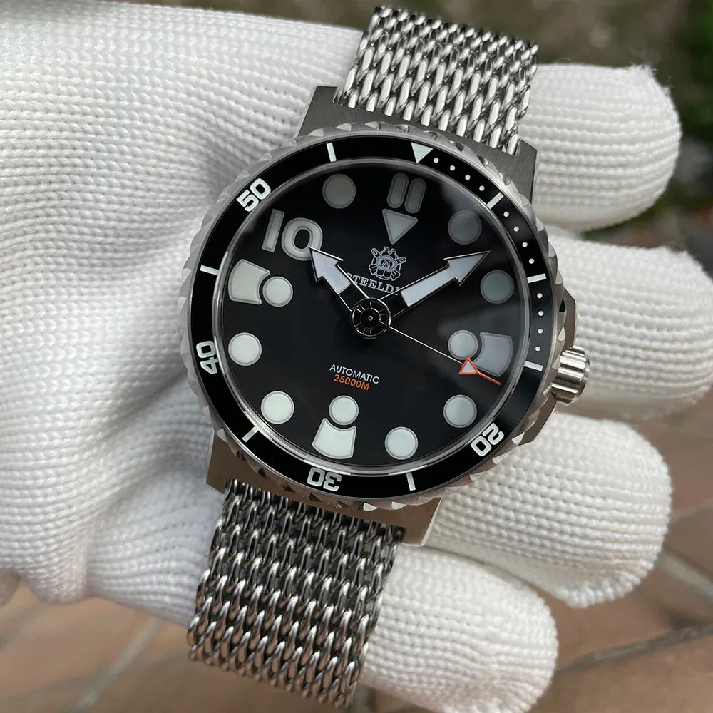 Steeldive SD1982 Big Size 46.5MM 25000M Diver Watch