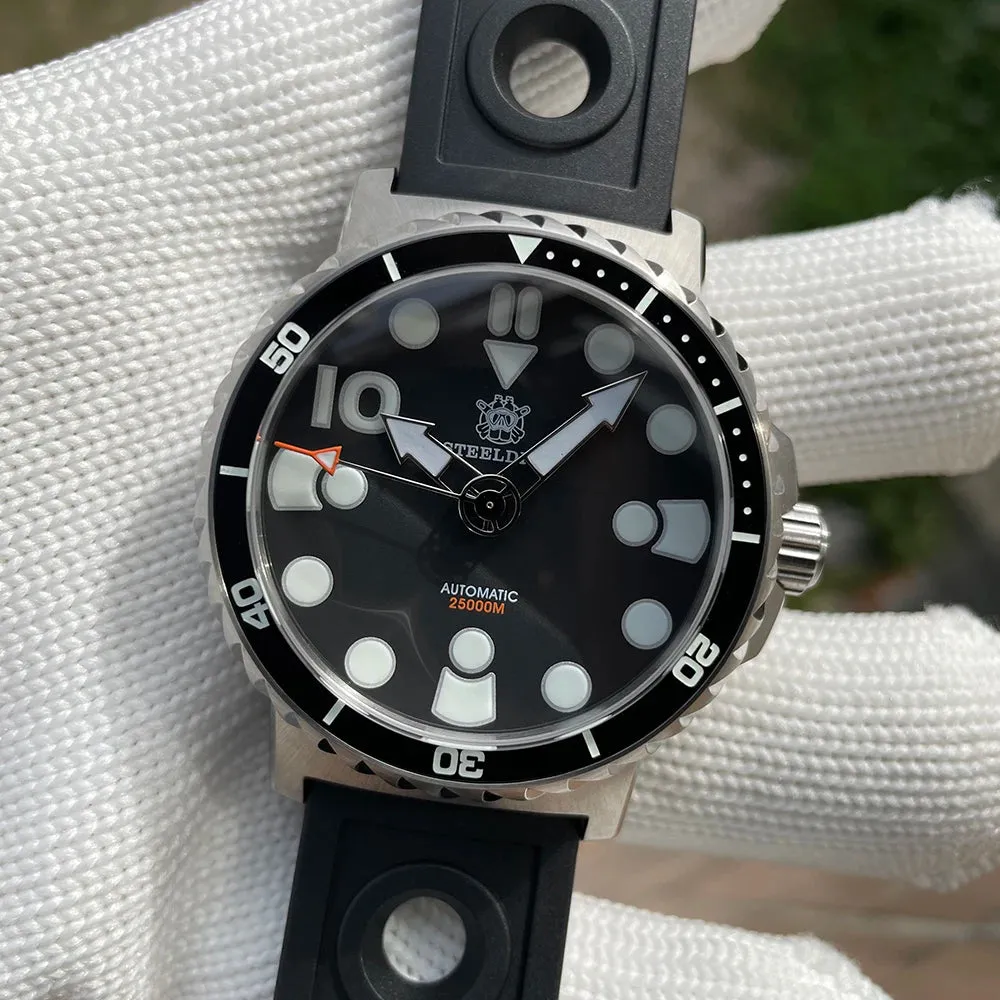 Steeldive SD1982 Big Size 46.5MM 25000M Diver Watch