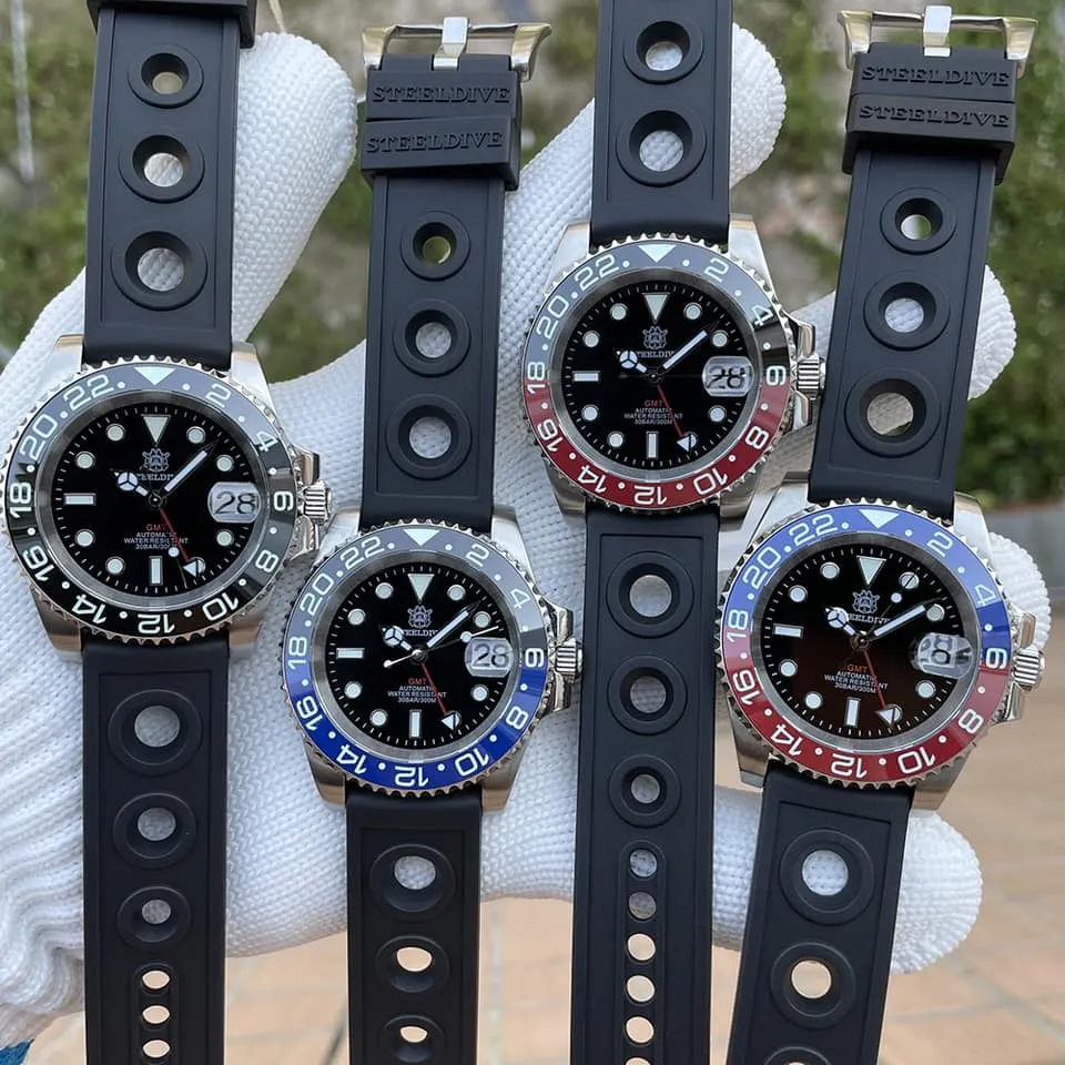 Steeldive SD1993 NH34 GMT Automatic Watch V2