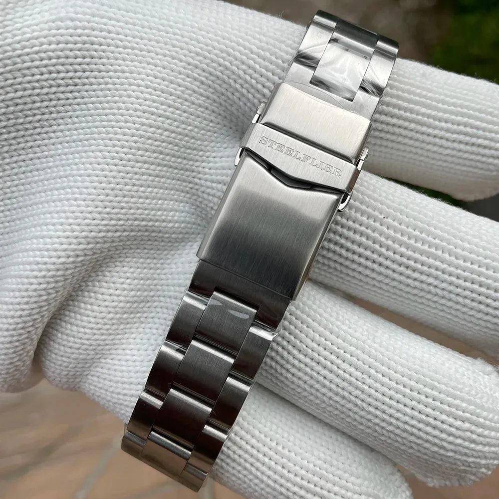 Steelflier 39mm VH31 Pilot Watch SF740V Onion Crown