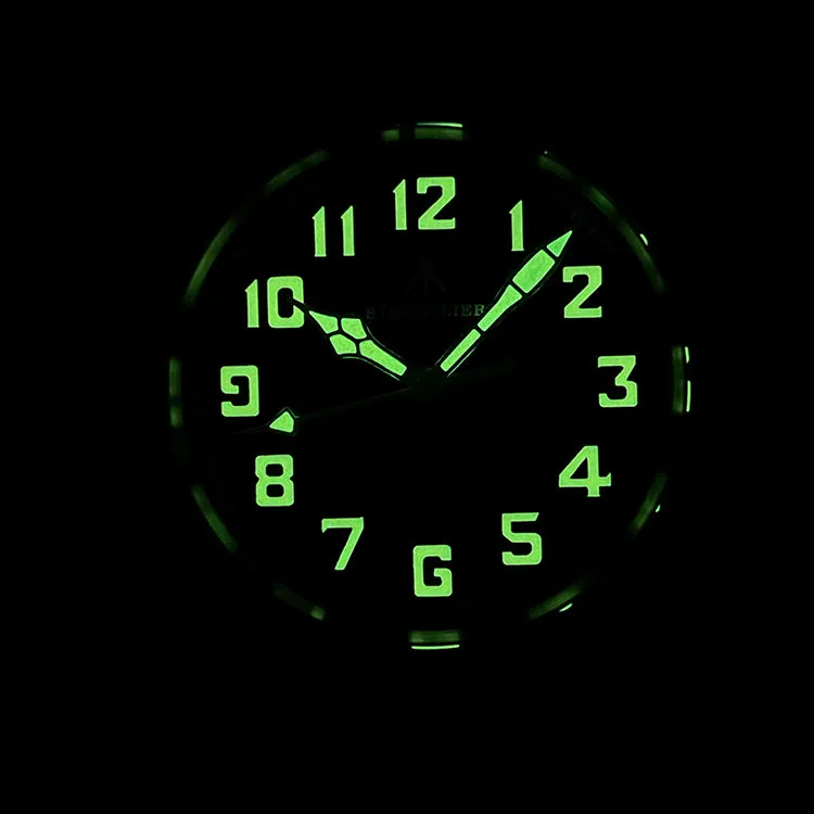 Steelflier 39mm VH31 Pilot Watch SF740V Onion Crown