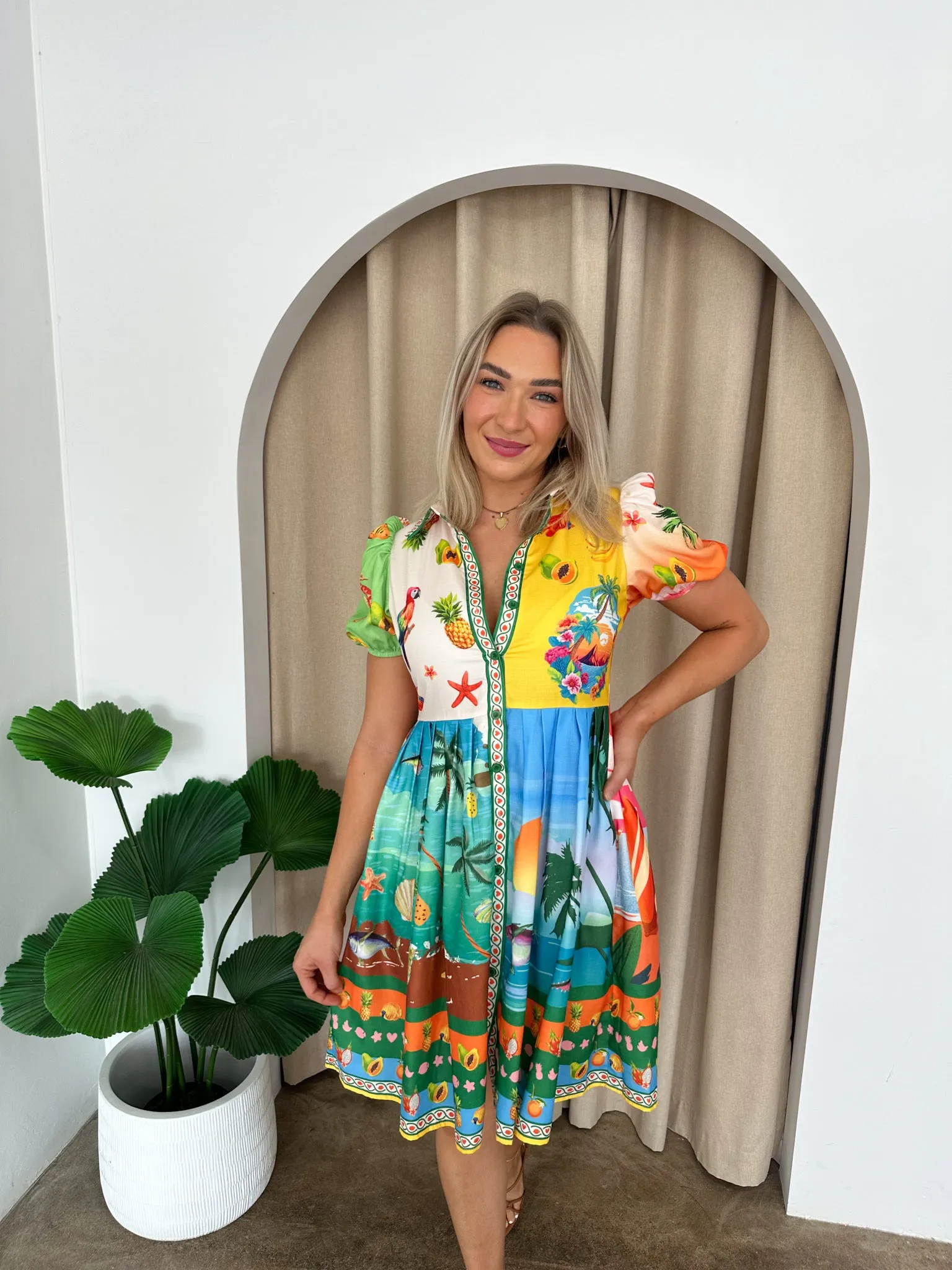 Stella Dress- Multi