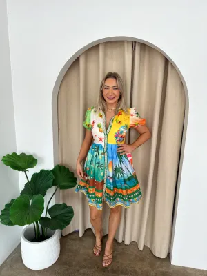 Stella Dress- Multi