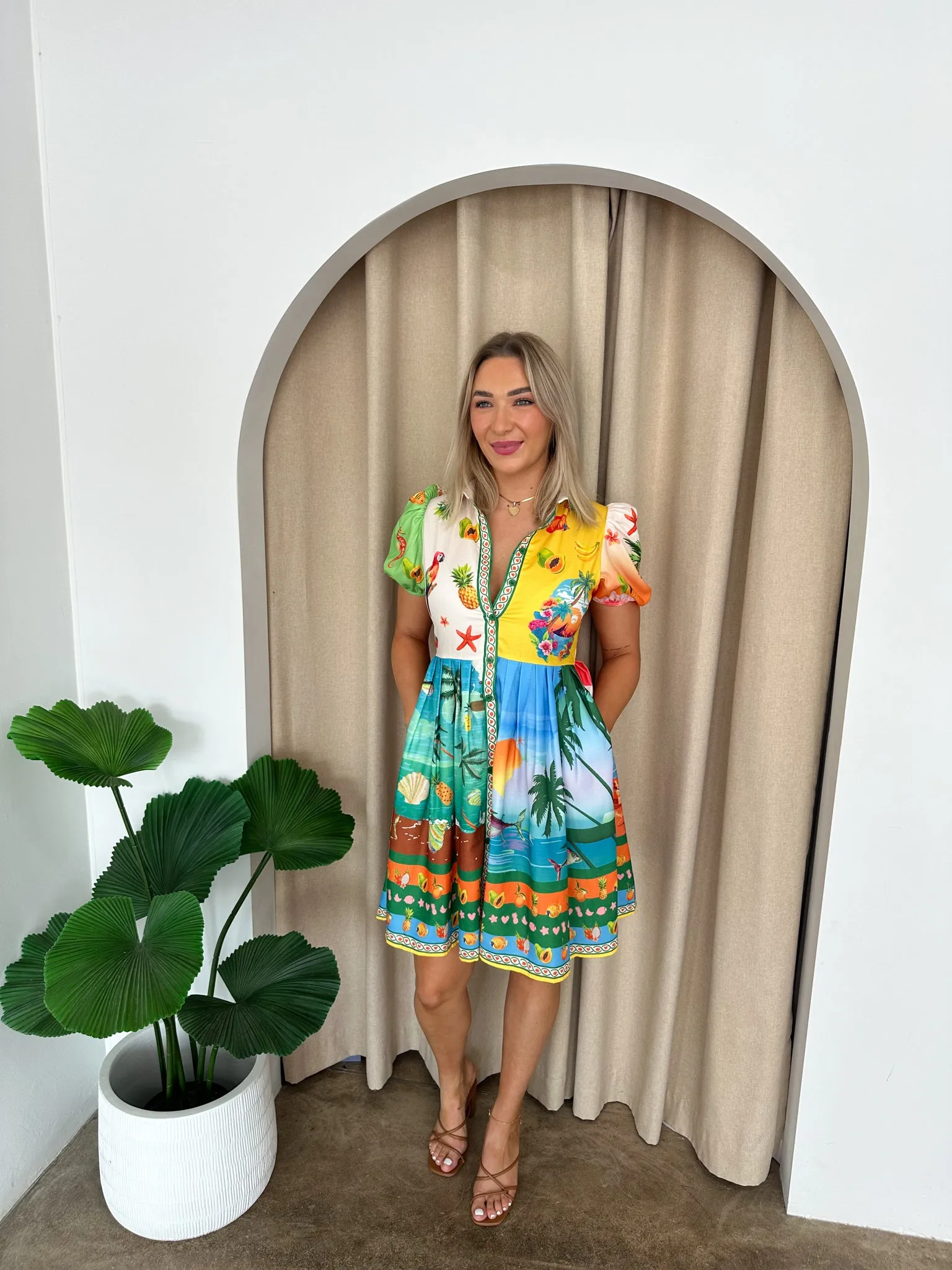 Stella Dress- Multi