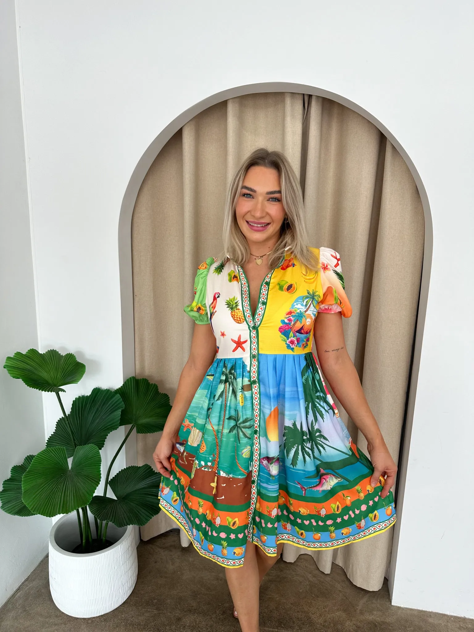 Stella Dress- Multi