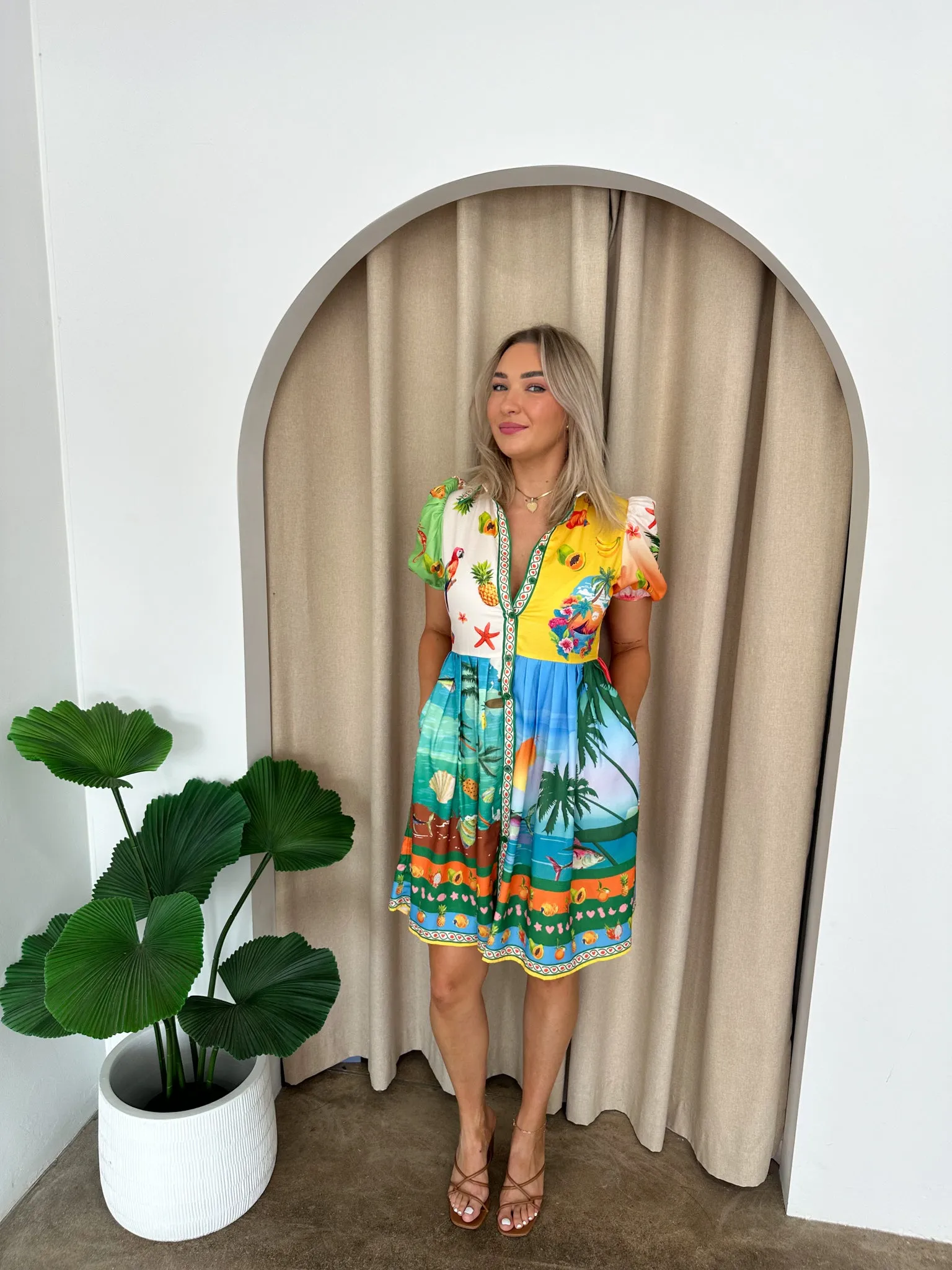 Stella Dress- Multi