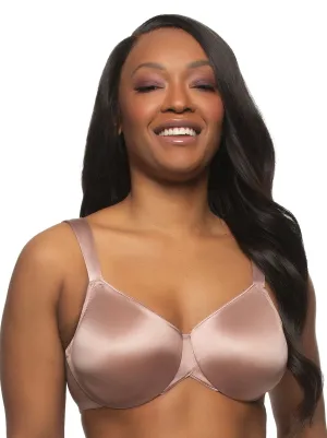 Stellar Smooth Satin Unlined Underwire Bra