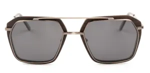 Storsky / Metal x Wood Sunglasses / Polarized Lenses