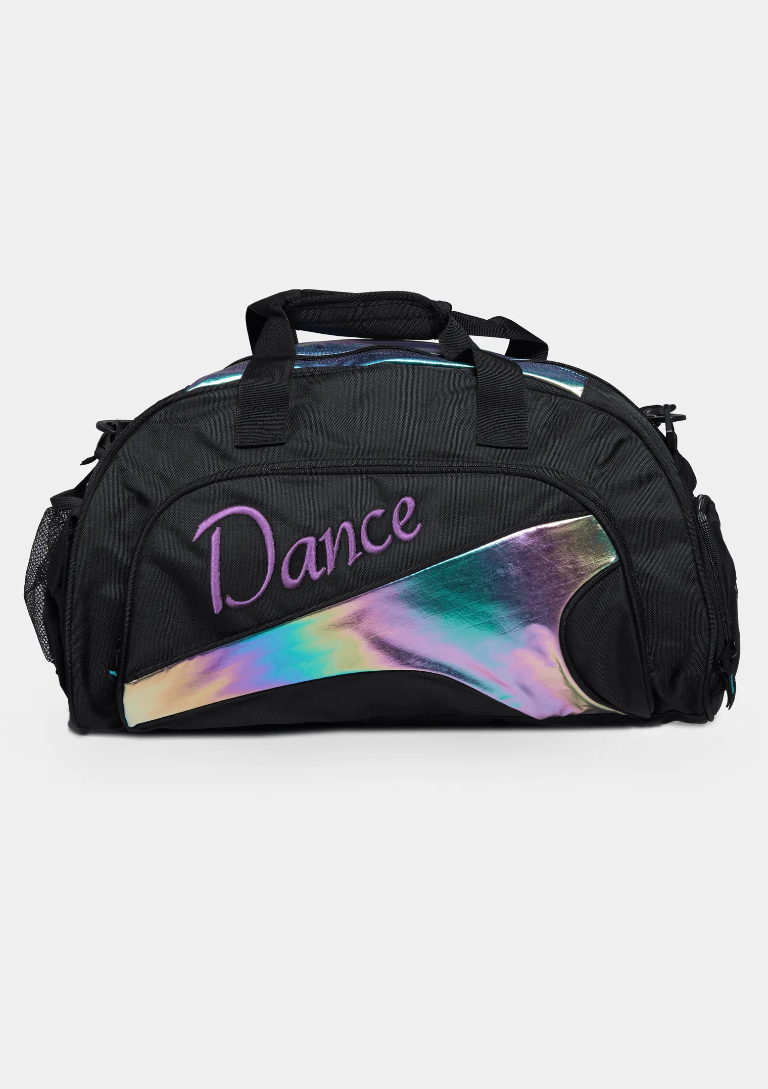 Studio 7 Eco-Friendly Junior Duffel Bag - Black   Rainbow