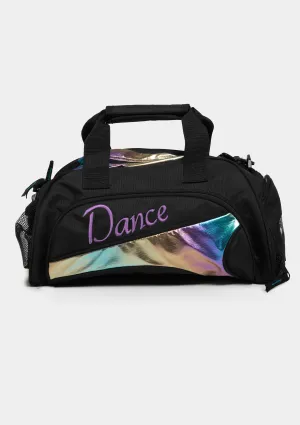 Studio 7 Eco-Friendly Mini Duffel Bag - Black   Rainbow