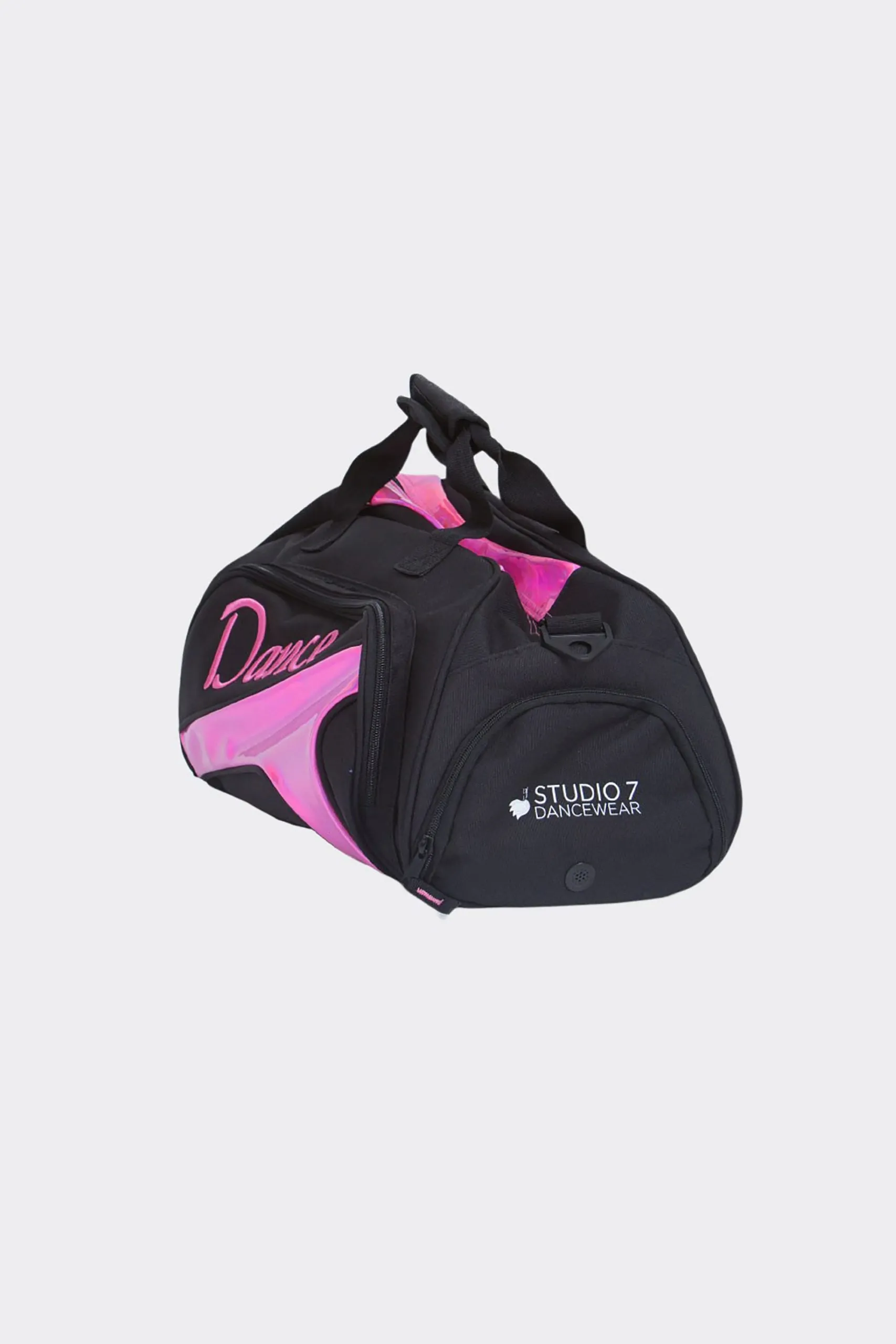 Studio 7 Junior Duffel Bag - Black   Bubblegum