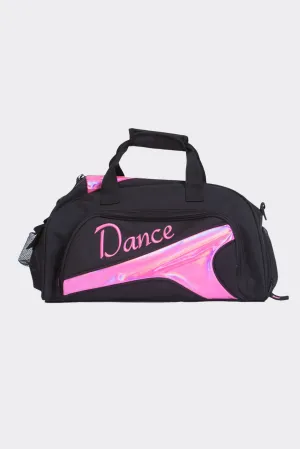 Studio 7 Junior Duffel Bag - Black   Bubblegum