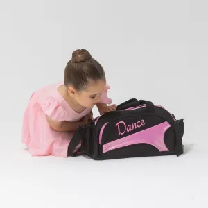 Studio 7 NEW Eco-Friendly Mini Duffel Bag - Black   Candy Glitter