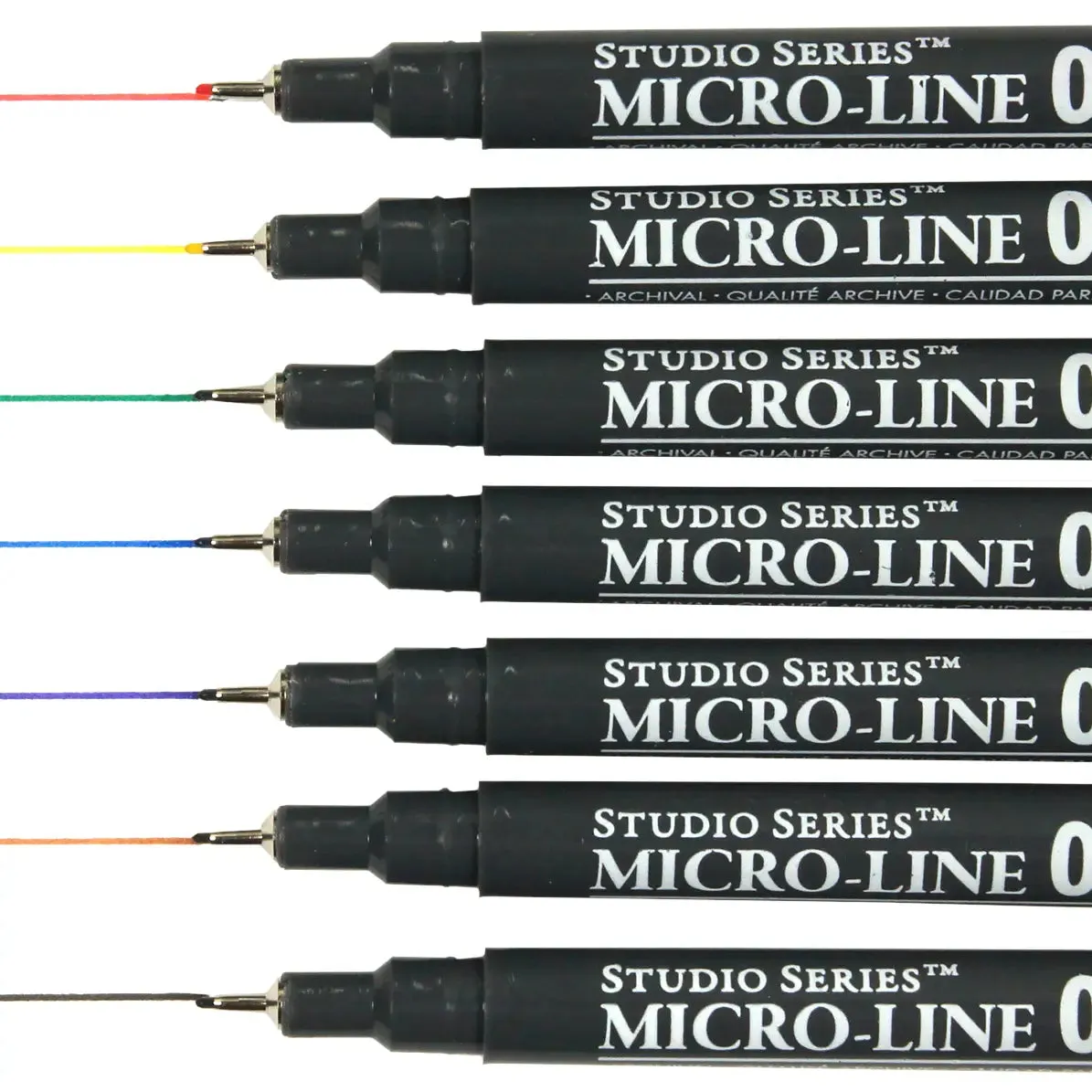 Studio Series Colored Micro-Line Pen Set of 7