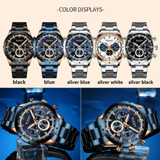 Stylish Men's quartz novelty fashion watches