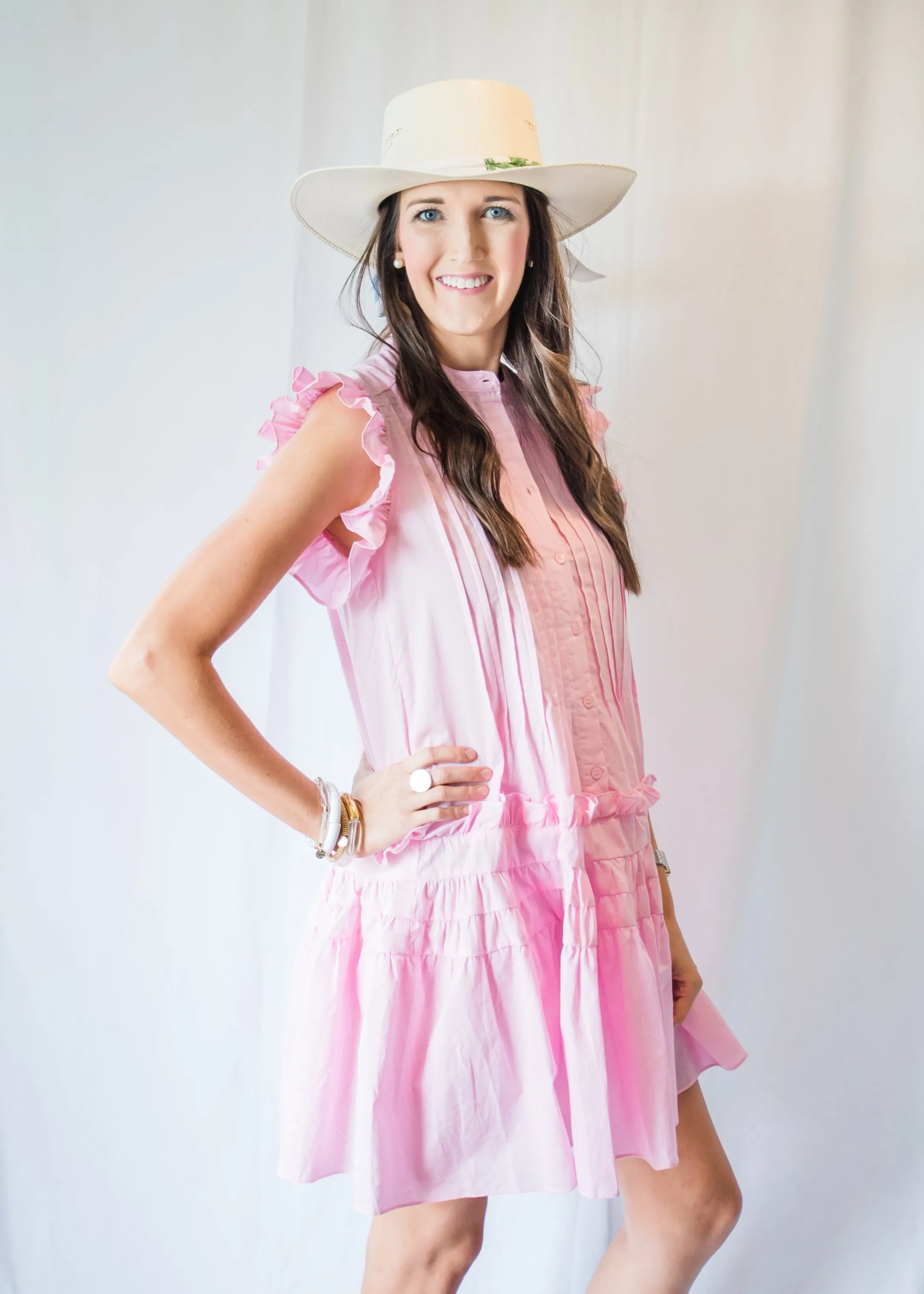 Sugar & Spice Bright Pink Dress