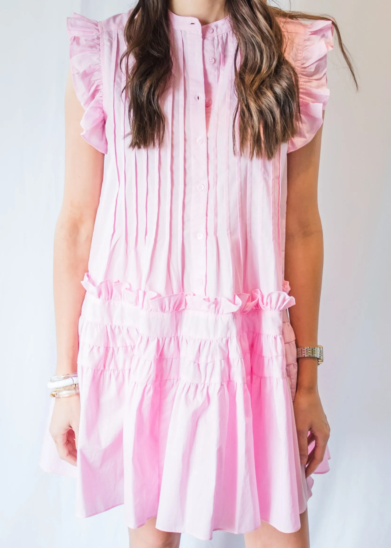 Sugar & Spice Bright Pink Dress
