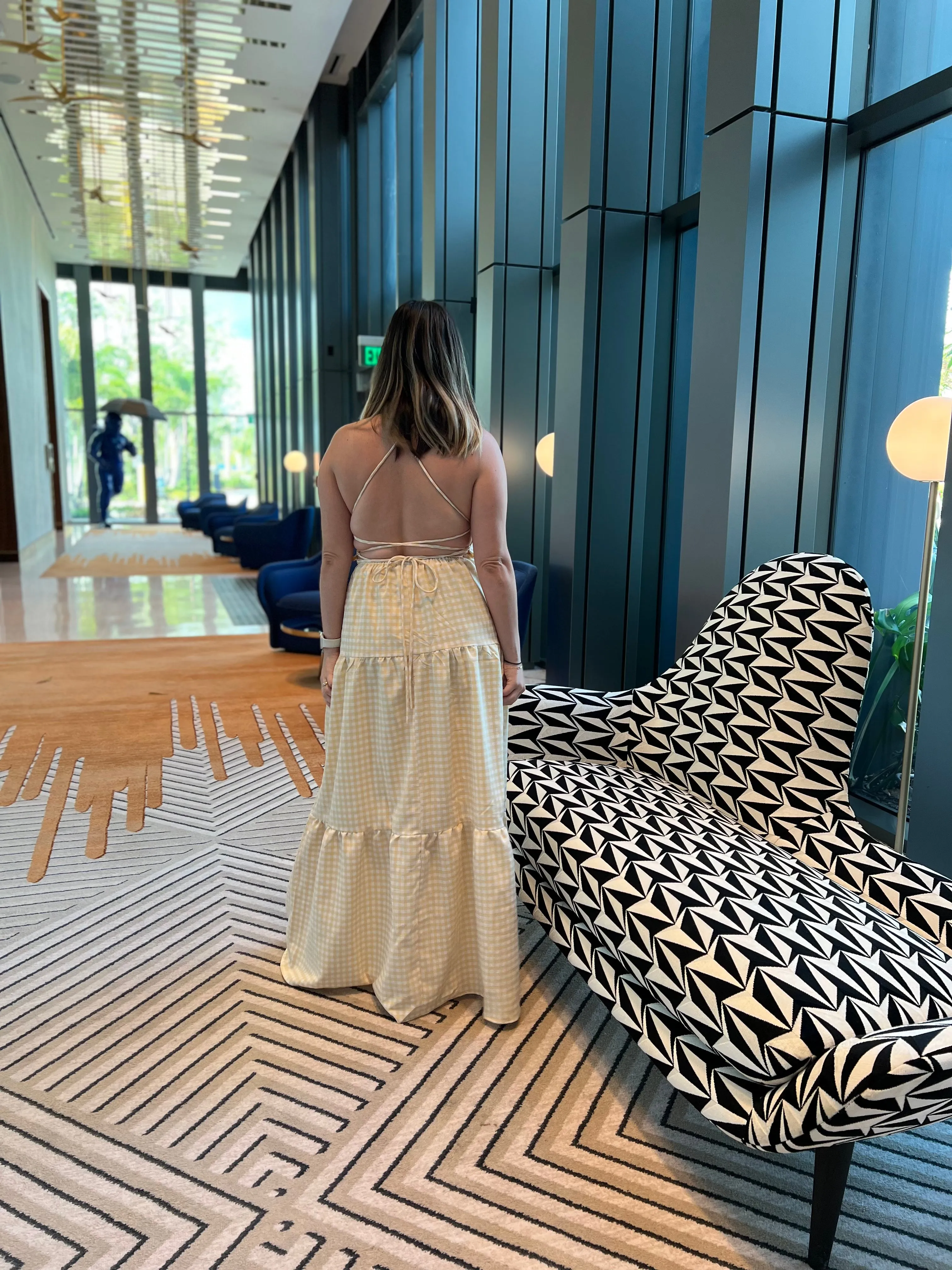 Summer Backless Dress
