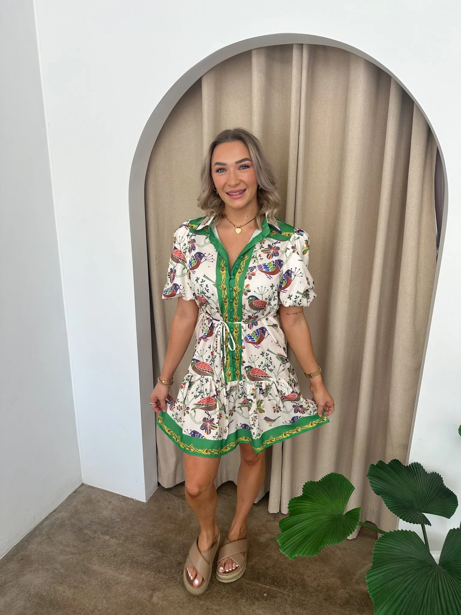 Summer Dress -Green