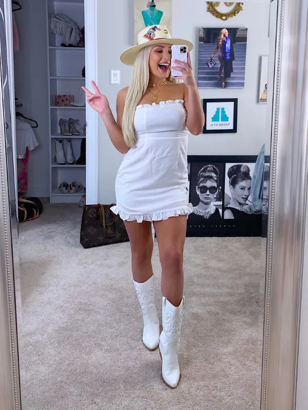Summer Lovin' Dress, White
