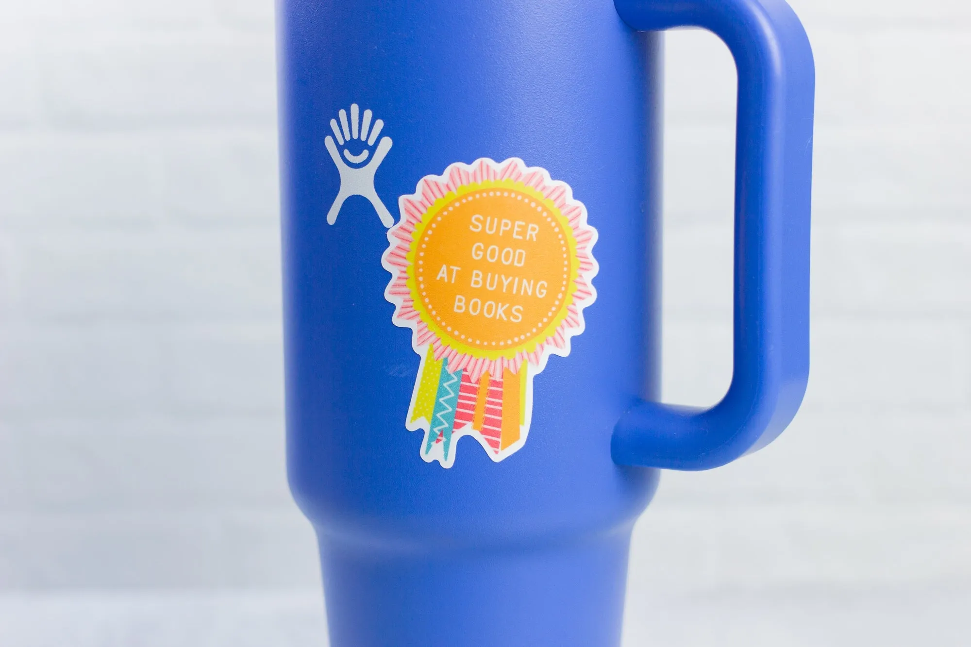 Super Good At Buying Books Sticker