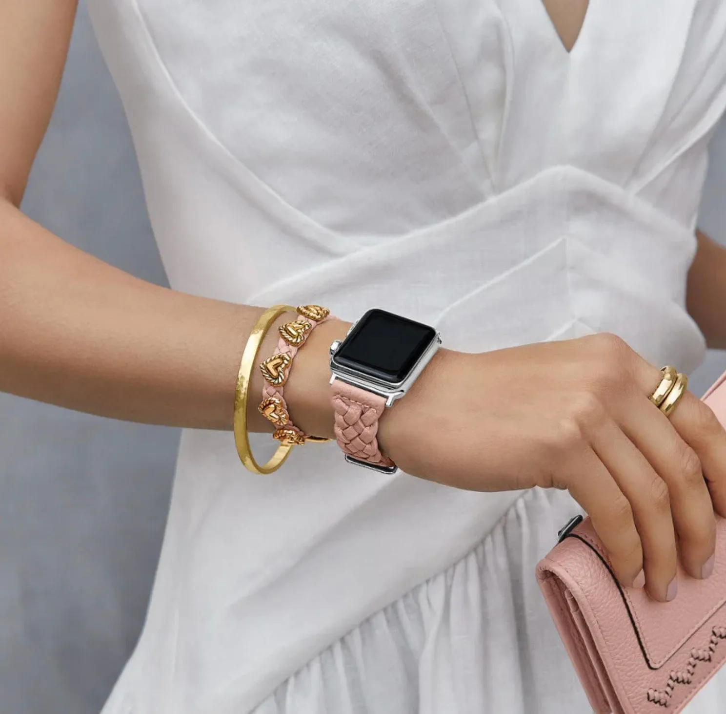 Sutton Watch Band - Pink Sand