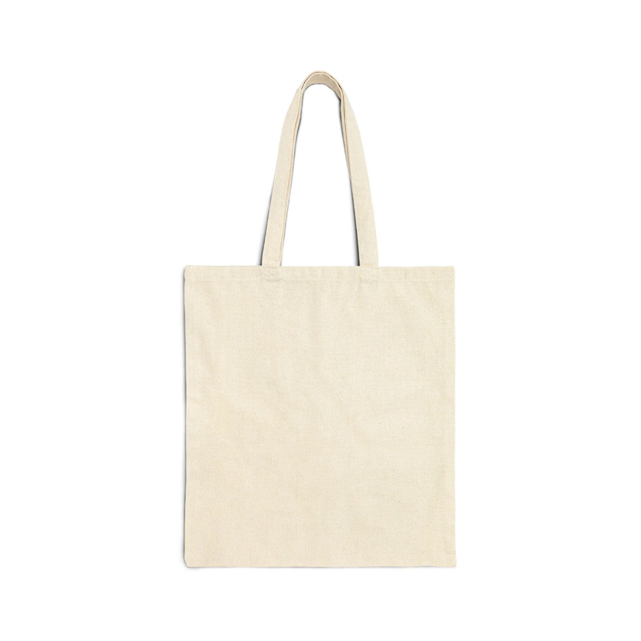 Sweet Pea Cotton Canvas Tote Bag