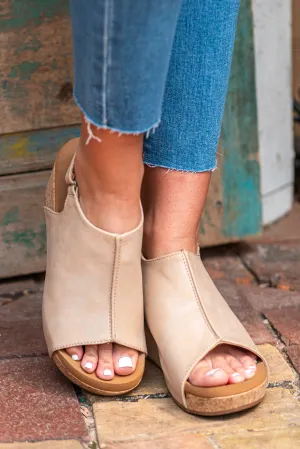 Sylmar Wedge Sandals Nude