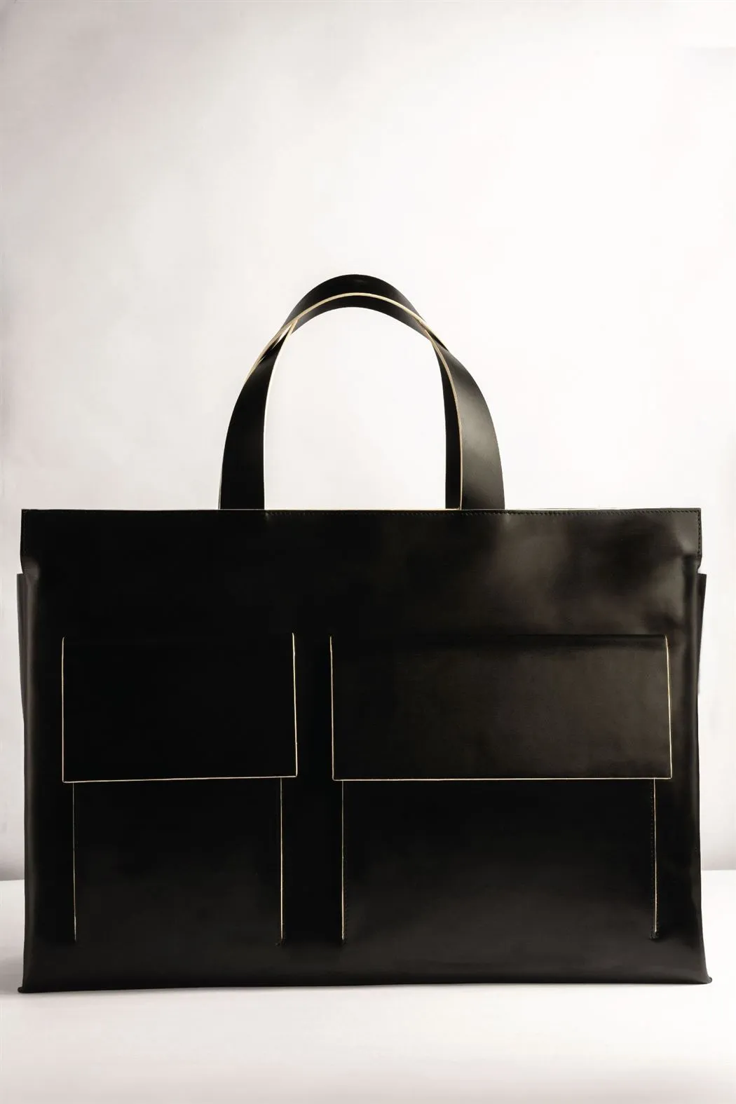Tanned   I   Weekender    Tote  Black  TO/WE/BLK  I Leather Bag