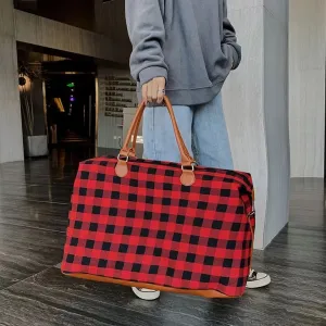 Tartan Plaid Weekender Duffle