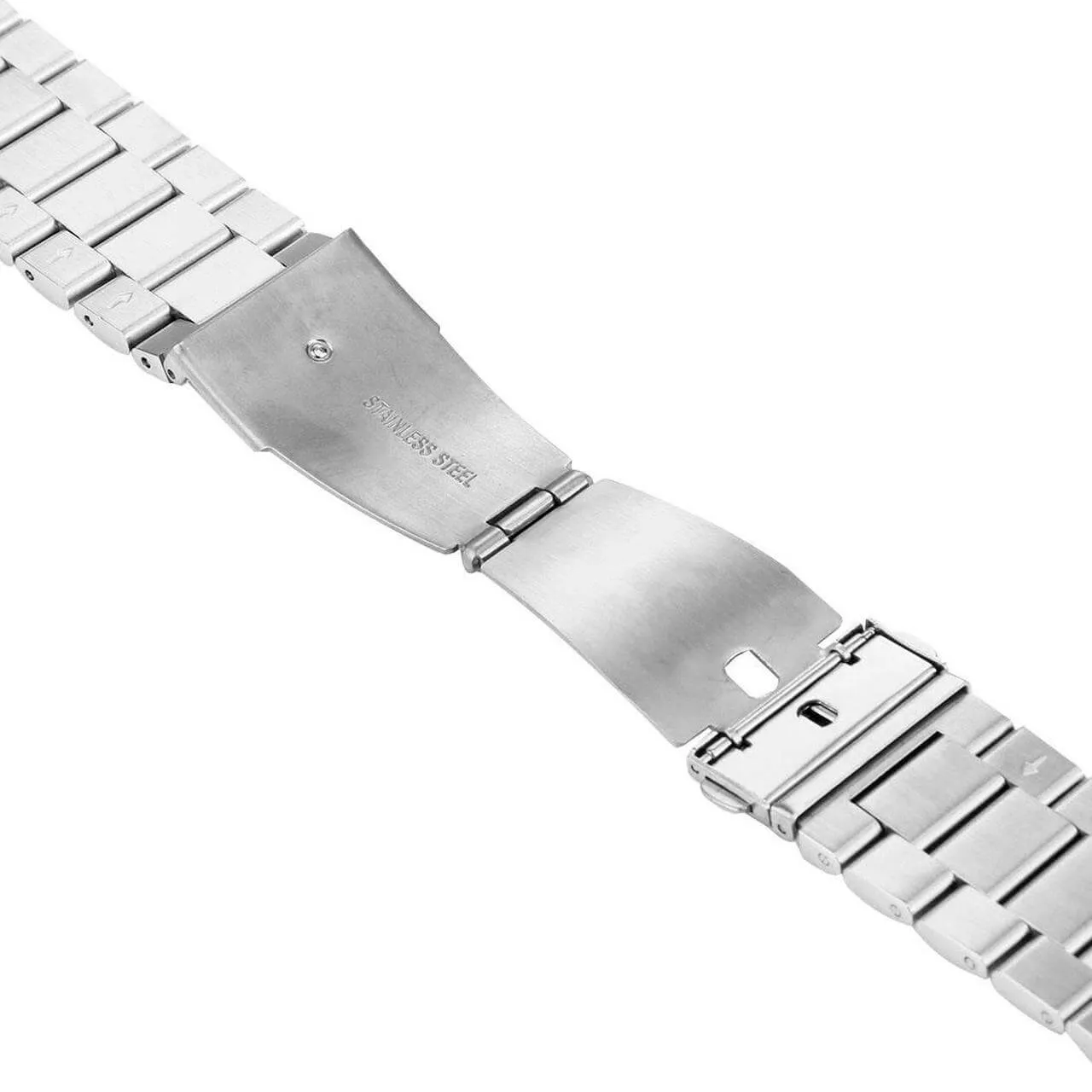 Tensile Stainless Steel Apple Watch Band (Silver)