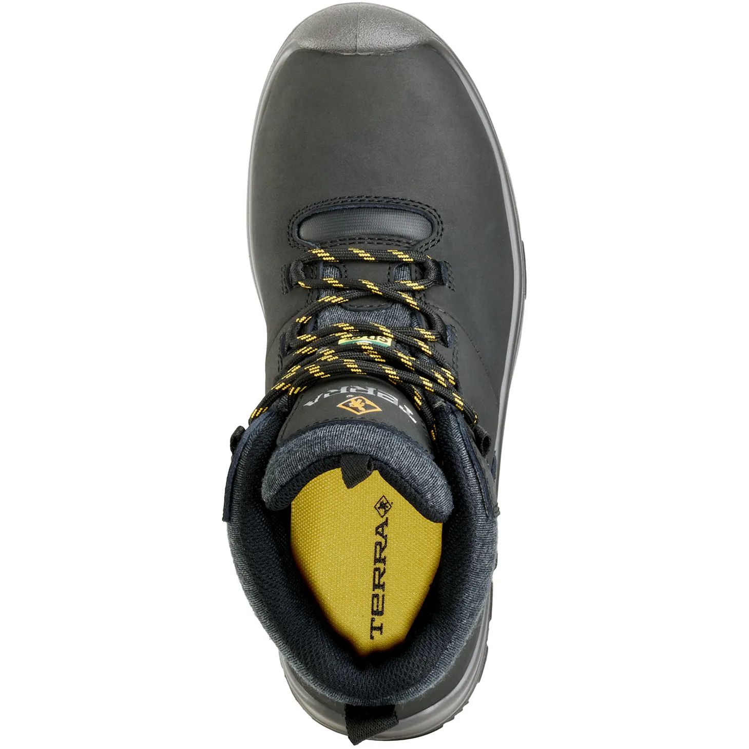 Terra Women's Findlay 6" Comp Toe Waterproof Comp Toe Work Boot- Black- 839LBK