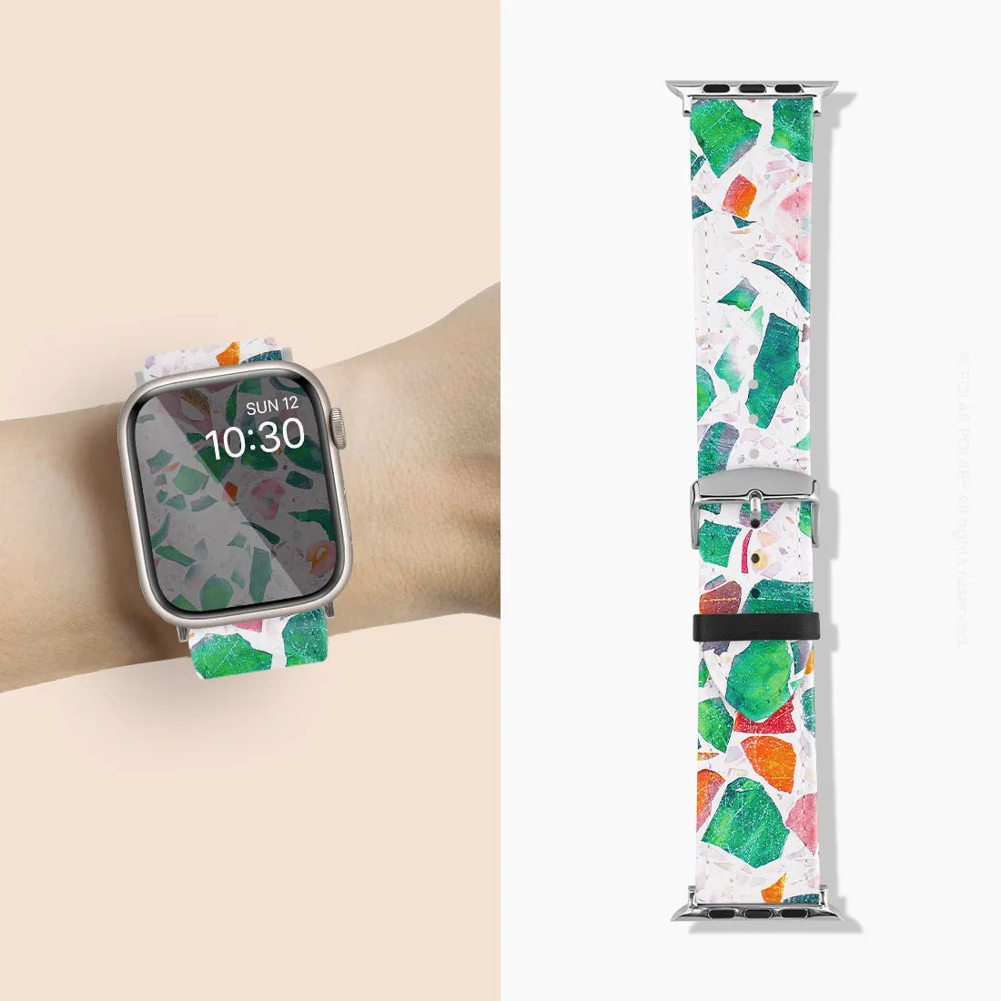 Terrazzo Lake Blue - Apple Watch Band