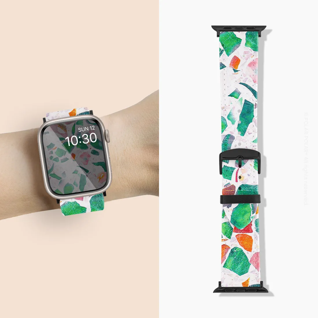 Terrazzo Lake Blue - Apple Watch Band