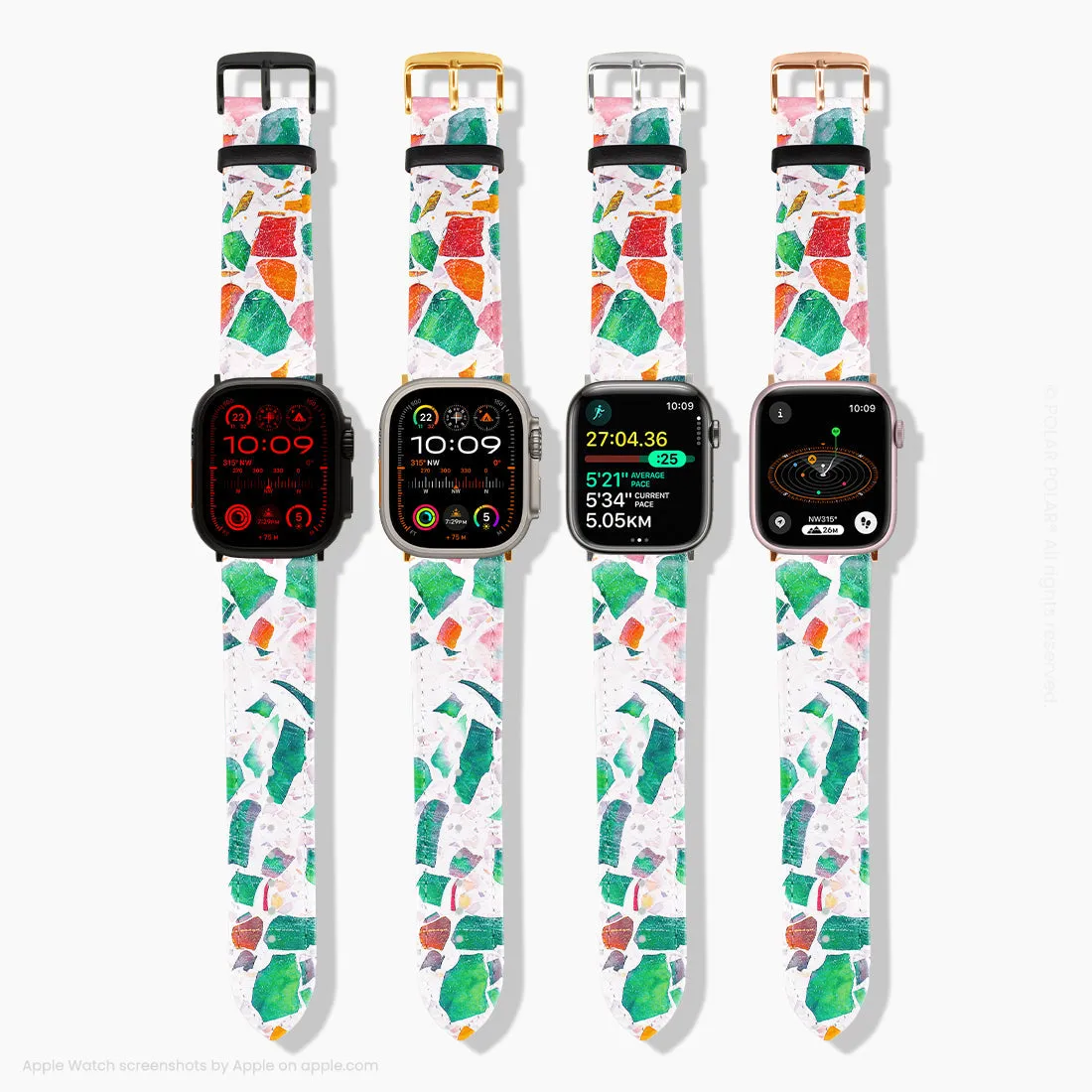 Terrazzo Lake Blue - Apple Watch Band