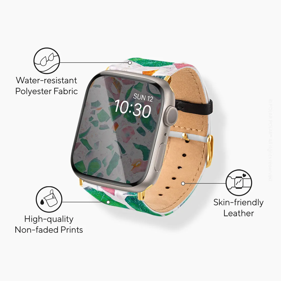 Terrazzo Lake Blue - Apple Watch Band