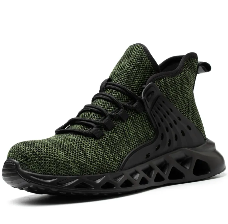 TFWMGV™ K808 waterproof Breathable Anti-Smashing Non Slip Steel Toe Work Boots