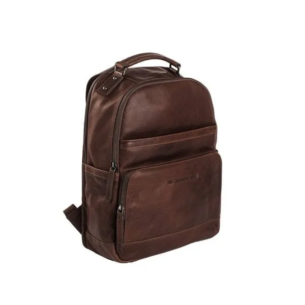 The Chesterfield Leather Backpack Brown Austin