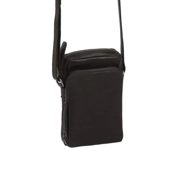 The Chesterfield Leather Phone Pouch Brown Hamilton