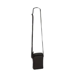 The Chesterfield Leather Phone Pouch Brown Hamilton