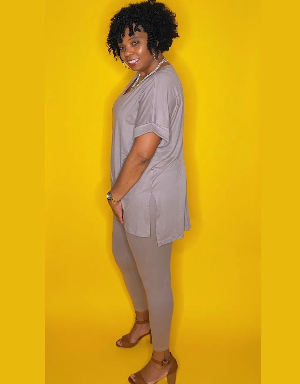 The Weekend Set Curvy Ash Mocha