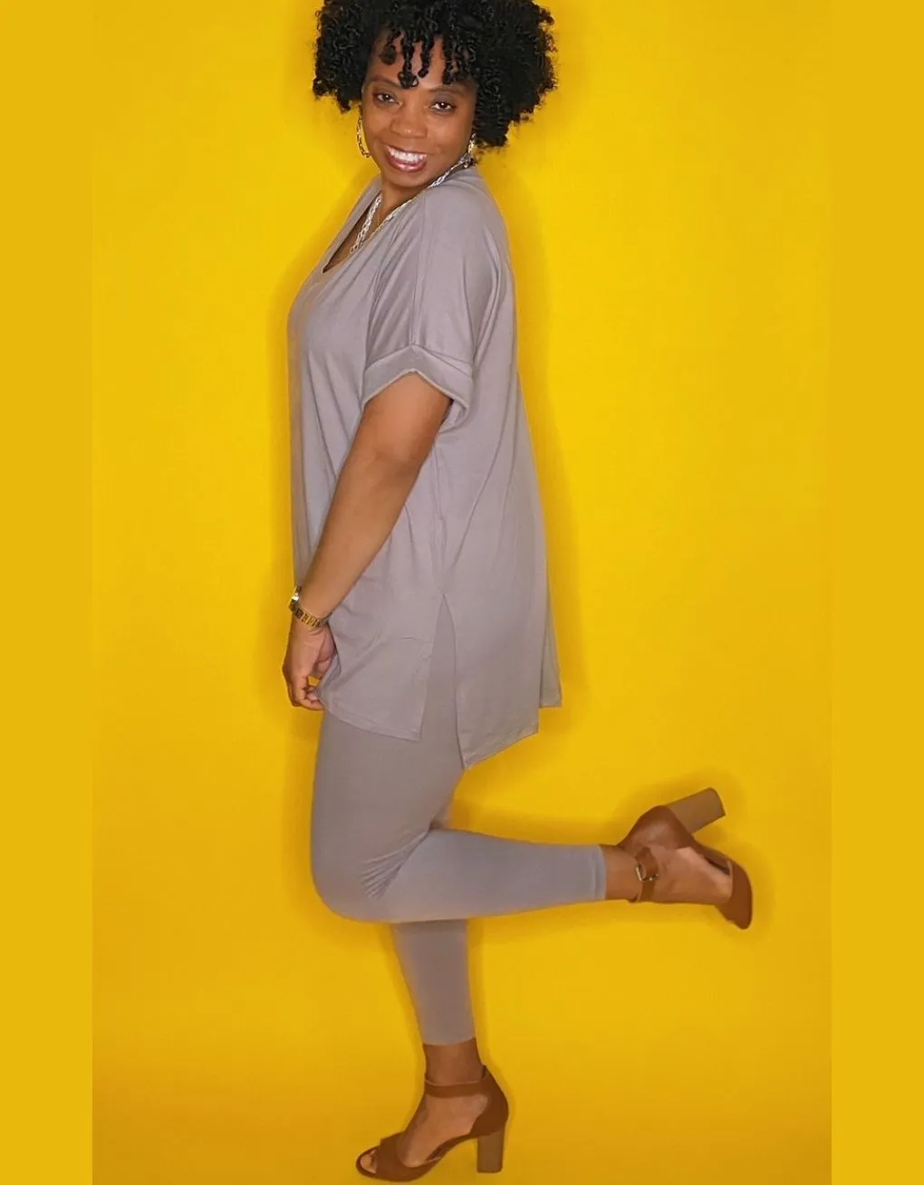 The Weekend Set Curvy Ash Mocha