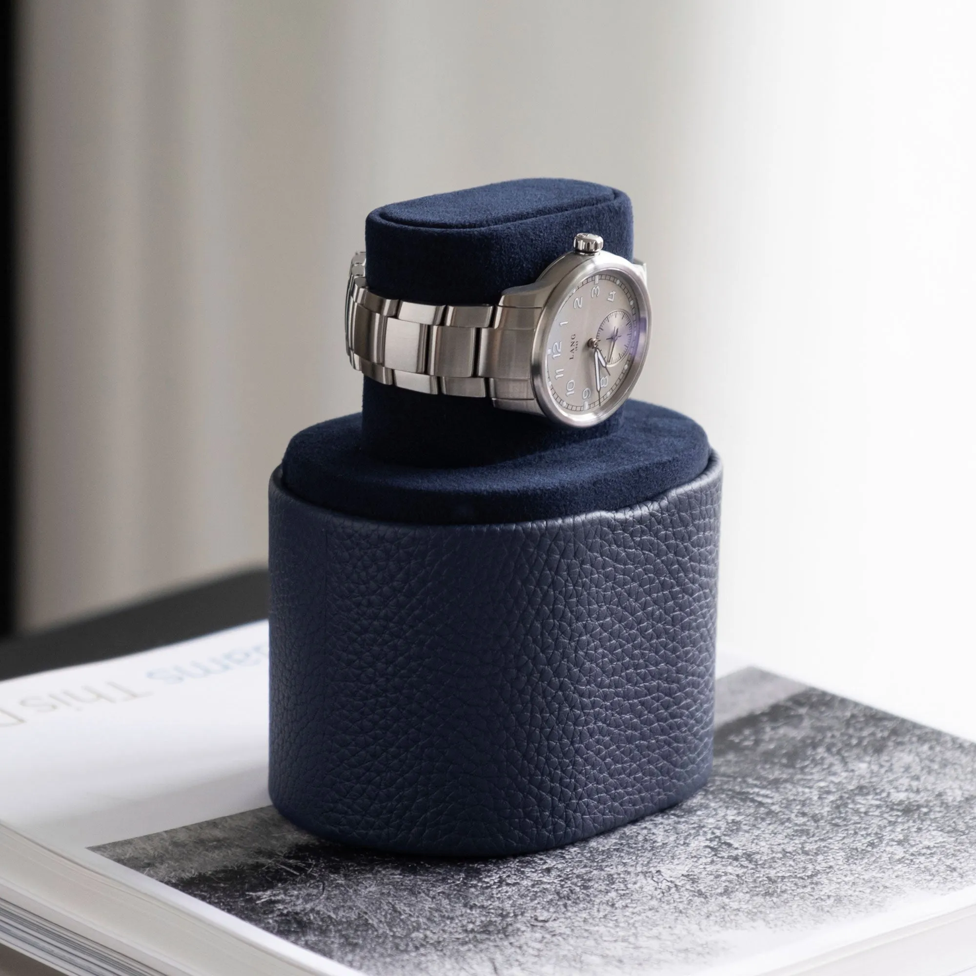 THEO WATCH ROLL - MARINE / CHAMPAGNE