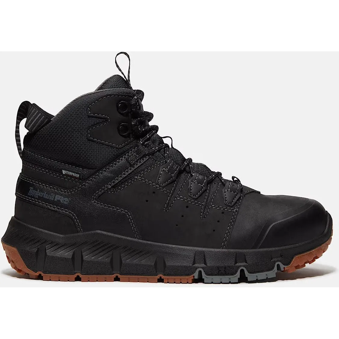 Timberland Pro Men's Tempe 6" Soft Toe WP Work Boot- Black- TB0A63WQEK5