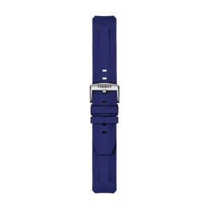 Tissot Strap T603040932 T-Touch Solar Blue Silicone Rubber Strap 22mm