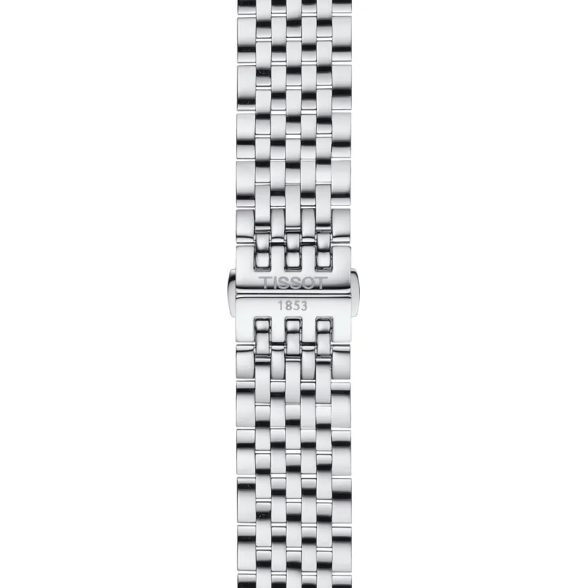 Tissot Tradition Mens Stainless Steel Black Dial Watch