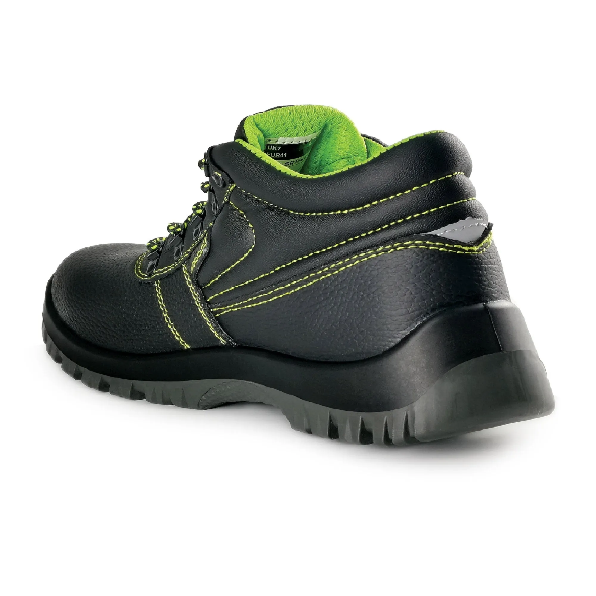 TOETECT | TOE-SR1004 Men Mid Cut Lace-up Safety Shoes