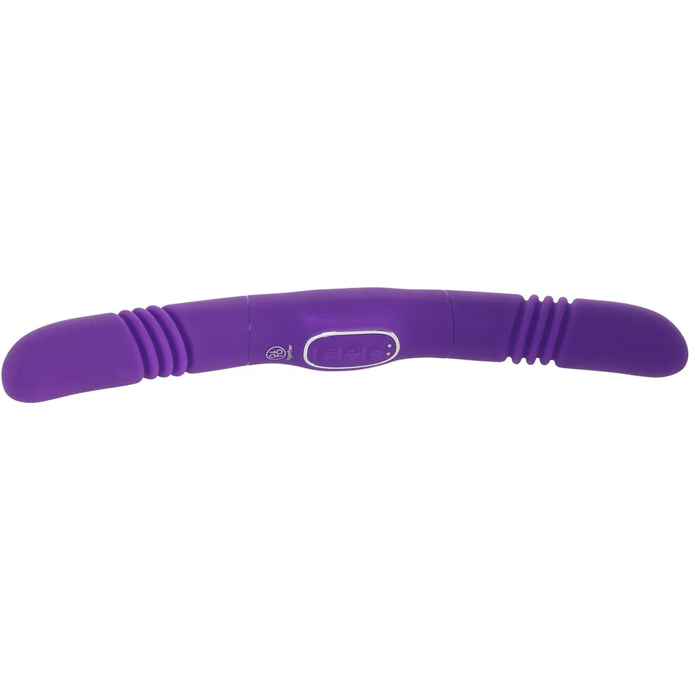 Together Double Delight Vibrating & Thrusting Dildo